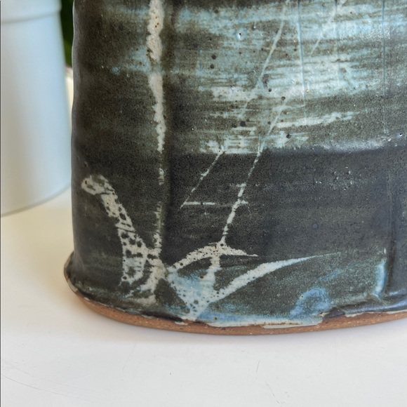 Vintage Handmade Freeform Pottery Vase - Picture 4 of 17